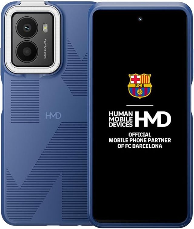 Fusion 5G Dual SIM 12+12GB RAM 256GB with Noir Indigo Selfie Case + USB Back Pack + 1 year Screen Damage Protection - Middle East Version