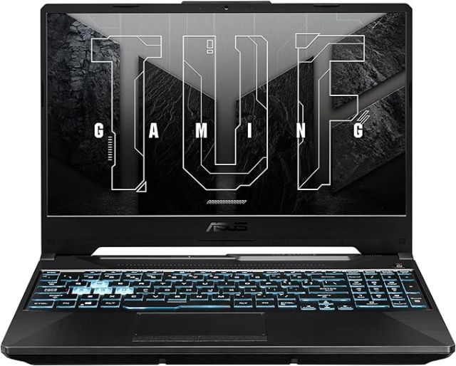 TUF Gaming A15 FA506NCR-HN044W Laptop With 15.6-Inch 144Hz Display, AMD Ryzen 7-7435HS Processor/16GB RAM/512GB SSD/4GB NVIDIA GeForce RTX 3050 Graphics Card/Windows 11 Home English/Arabic Graphite Black