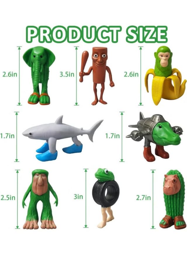 ITALIAN BRAINROT SINGLE PACK SURPRISE FIGURE 3.5 INCH (16 STYLE ASST)