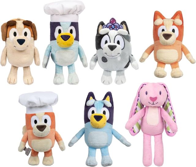 Bluey S13 Plush Single Pack Assorted (9PC CDU)